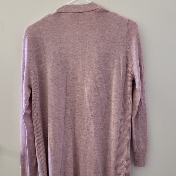 Matty M Ladies Open Front Duster Cardigan - Picture 2 of 4